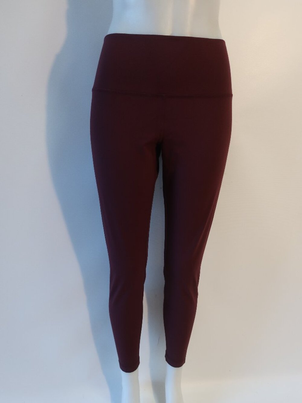 Womens Lululemon Burgundy (Item- 74) Ankle Legging Pants 14